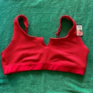 Victoria’s Secret PINK sports bra swim top